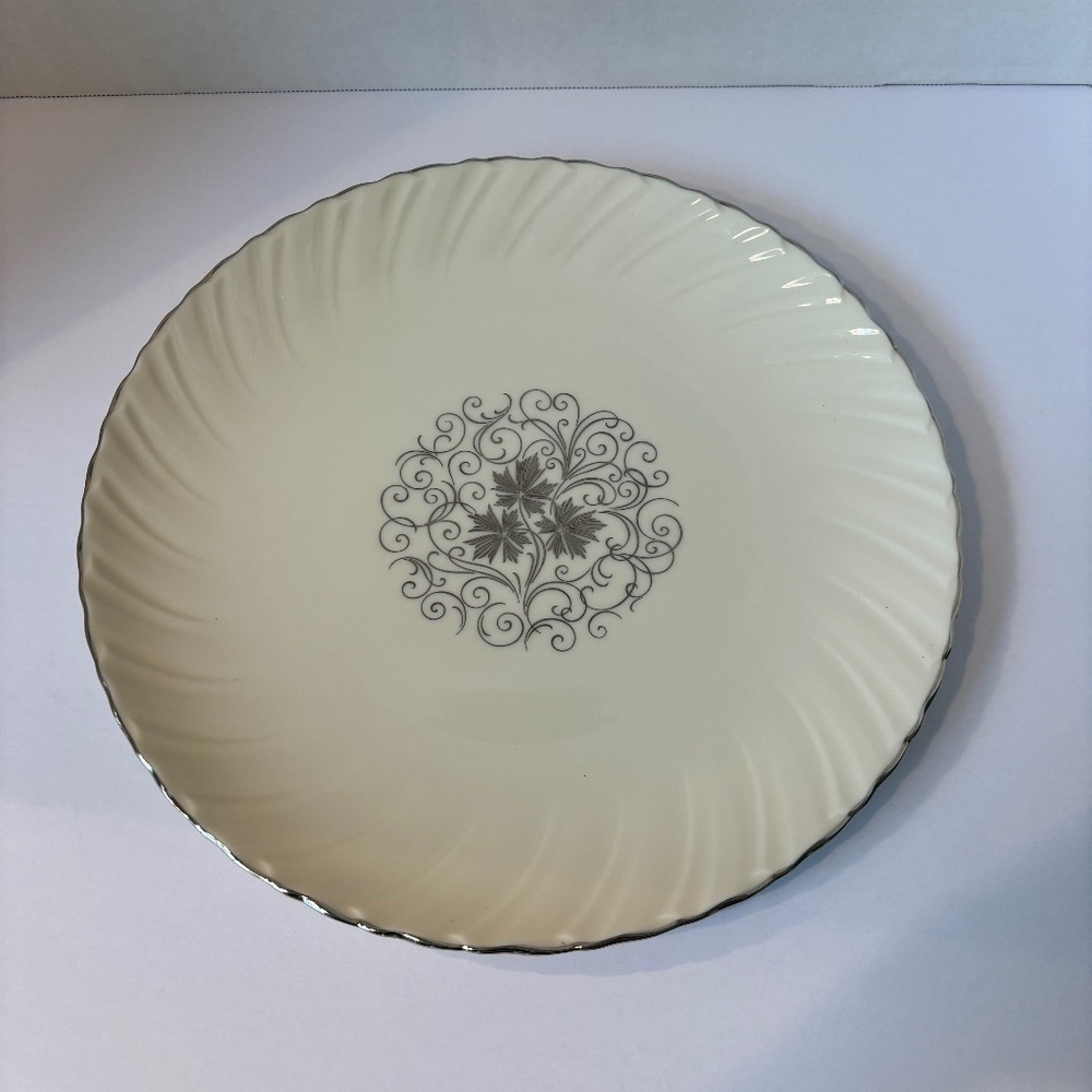 Vintage Lenox Valera 13 1/2" Oval Serving Platter E537